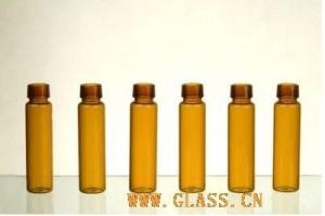China Custom Logo, Clear / Amber, Medical, Pharmaceutical Screw Glass Bottles AM-MGB wholesale
