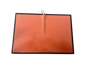 China Flexible Silicone Rubber 80x100mm 12V 20W 3D Printer Heating Pad wholesale