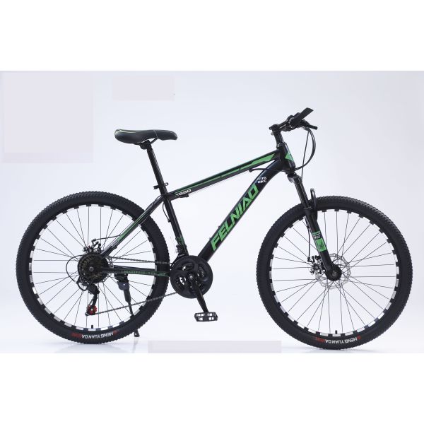 Aluminum Frame Mountain Bike with 100KG Load Capacity and Shimano Hydraulic Braking System