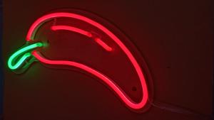 China Pepper Chili Cuttable Neon Signs Hang Wall Lighting AC100V Dimmable wholesale