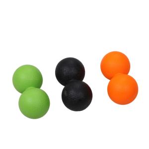 China Weight 290g Sports Massage Ball , Peanut Lacrosse Ball Non Toxic Customized Logo wholesale