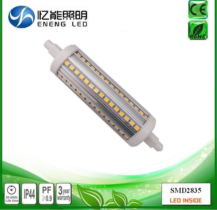360 degrees 15W dimmable led R7S J118mm 360 degree angle 118mm LED R7S ligh replace halogen lamp AC200-240V CE ROHS