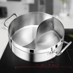 Direct Selling Food Food Grade 304 Stainless Steel Cookware Induction Cooking