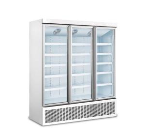 China Defrost Glass Door Beverage Cooler 893L with LED Light wholesale