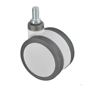 China 75mm Medical Twin-Wheel Sickbed Wheel Medical Instrument Thread Casters wholesale