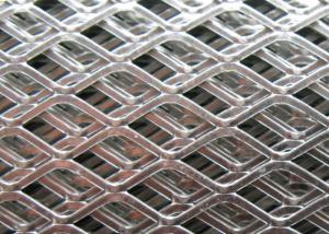 China Galvanized Expanded Metal Mesh Diamond Opening 1.188x2.5 Inch wholesale