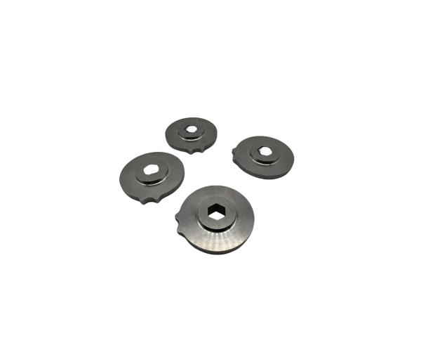 Titanium Aerospace Machining Parts / CNC Metal Machining Parts With Roughness