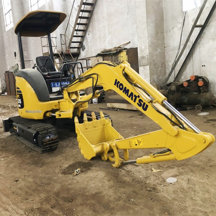 Transport Height 2.56m Operating Weight 3.73 Ton Japan Used Komatsu PC35 Excavator