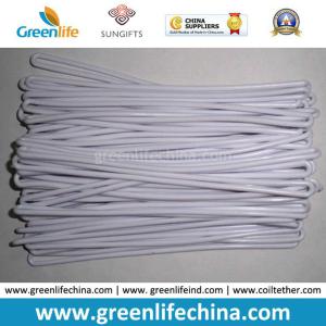 China Solid White High Quality Promotional PVC Baggage Tag Loop Fastener wholesale