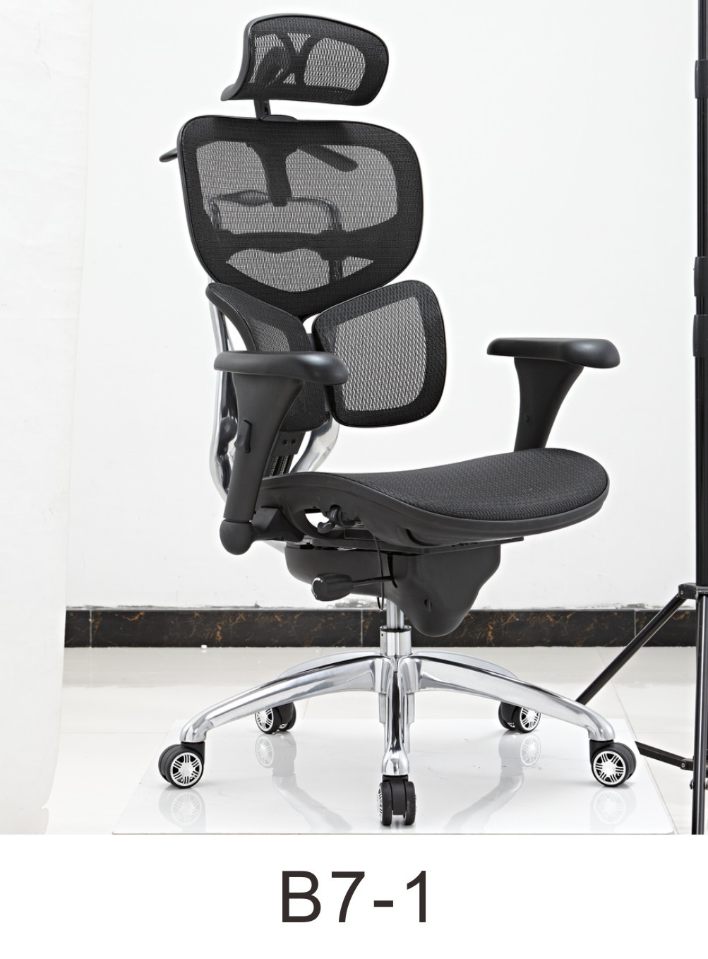 hot selling office chair good price task chair executive chair mesh chair with ajustable headrest and injection foam