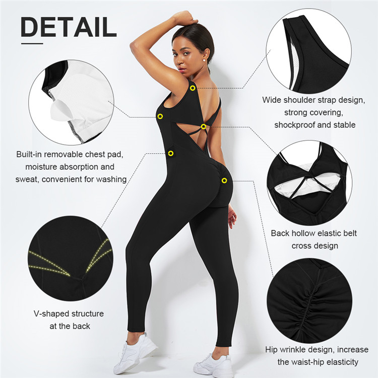 1000 CUSTOM LOGO high wAIst scrunch butt ONE PIECE Sport sey yoga wear gym fitness set