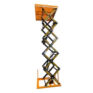China 4.8m Hydraulic Stationary Scissor Lift Table 500kg wholesale