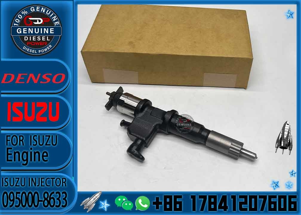 High Quality Diesel Injector Diesel Common Rail Injector 095000-8633 8-98139816-3 8981398163 Diesel Engine Parts 095000-