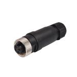 Plastic Field Assembly Power Socket Devicenet Cable Connectors 4pins