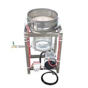China 10Kg/H Flaxseed Vacuum Oil Filter Machine Edible Home Use Stainless Steel 1KW wholesale