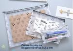 Promotional Custom Printed Pvc Vinyl Transparent Stationery k Bags,Crossbody