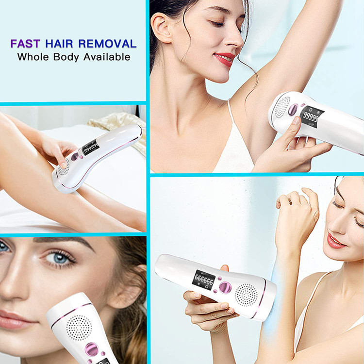 Permanent 5 Level Ice Cold Mini FDA Approved IPL Hair Removal
