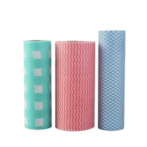 China Microfiber Kitchen Disposable Cloth Rags 35gsm Tear Resistant wholesale