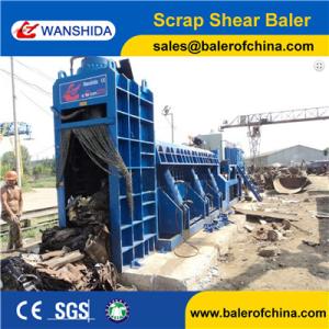 China WANSHIDA Hydraulic Scrap Metal Shear Baler for Waste Car Bodies Light Scrap Metal Copper Steel wholesale