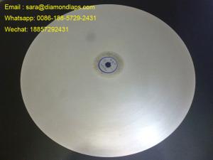 China 6 inch #600 Grit Diamond Flat Lap Disc used for Lapiday grinder machine on sale