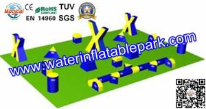 China Customized 0.6 mm Inflatable Paintball Arena For Sport Games wholesale