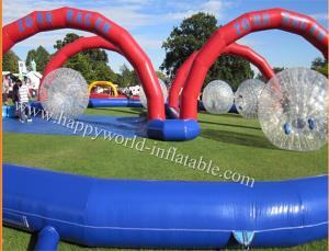 China inflatable zorb ball track wholesale
