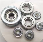 Non-Standard Zinc Stamped Steel Flange Bearings 27x51x16 Mm