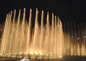 China Large Swing Musical Water Fountain Show Customized Size / Water Shape wholesale