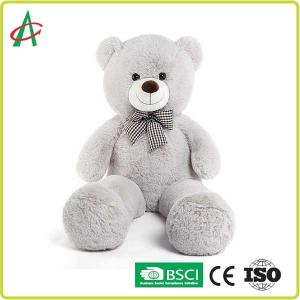 China OEM Valentines Teddy Bear , ASTM Giant Gray Teddy Bear wholesale