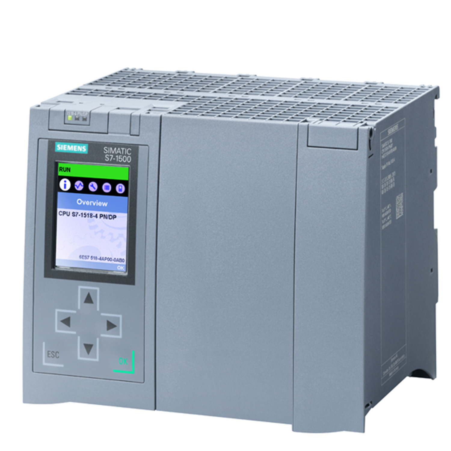 SIEMENS 6ES7518-4AP00-3AB0 CPU 1518-4 PN/DP ODK, CENTRAL PROCESSING UNIT WITH ODK RUNTIME INTERFACE