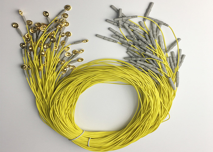 Clinical EEG Measurement EEG Disc Electrodes Multi Color OEM / ODM Acceptable
