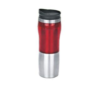 China 14oz Outer AS Inner stainless steel slim travel mug classic style wholesale