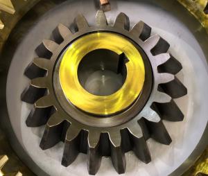 China Big Heavy Duty Bevel Gear With 15 Teeth Ground Surface Finish wholesale