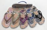 Wholesale Promotional Flipflop PVC Slippers Women Slippers Flip flop Logo