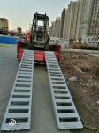 6061 Alloy Aluminum Ramp Metal Welding Parts Durable For Truck Rail Loading