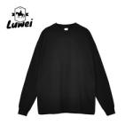 Organic Heavyweight Cotton Hoodie Reflective Camo Crewneck Sweatshirt 310g