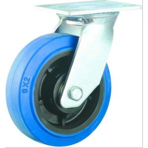 China 5 Inch Heavy Duty Rubber Wheels For Waste Dumpster wholesale