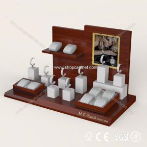 China Hot sale wholesale red acrylic jewelry display props, jewelry display stand wholesale