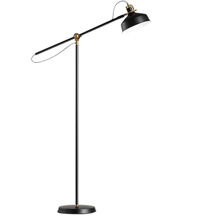 1500MM height Modern Floor Lamp With Painted Metal Head