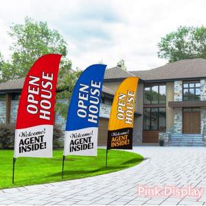 China Eye Catching Swooper Teardrop Banner Flags for Advertising wholesale