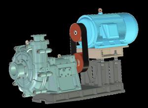 China Non Clogging 200kw Hydraulic Mud Pump High Viscosity 300ZBD-630 wholesale