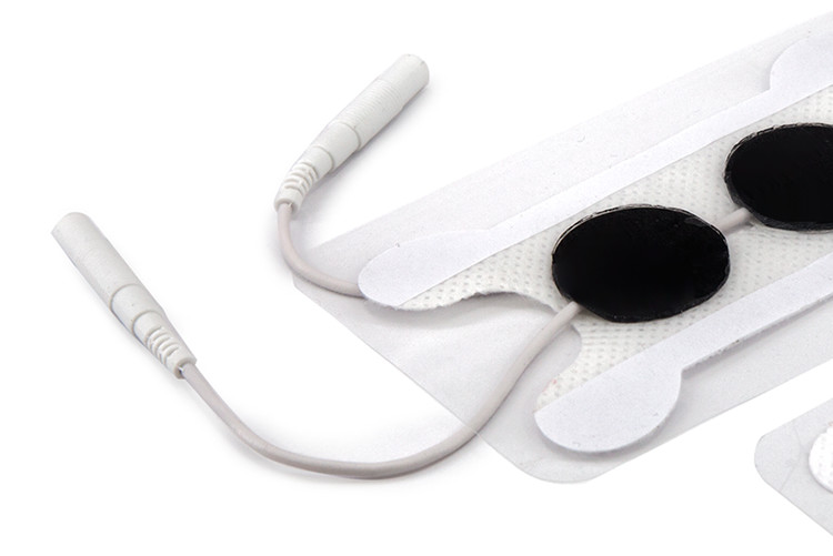 Swallow electrode pads with adhesive gel for TENS and EMS stimulator