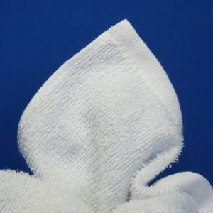 Bale white cotton small oshibori towels