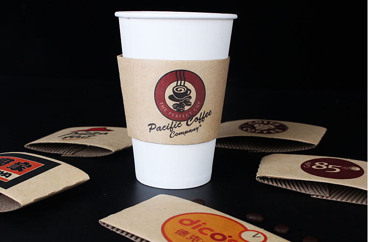 E - Flute Corrugated Board 100gsm 120gsm To Make Anti-scald Paper Cup Sleeve