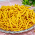Shrimp Flavor Strips Snack Rice Crackers Chinese Grain Snacks Wholesale Prawn