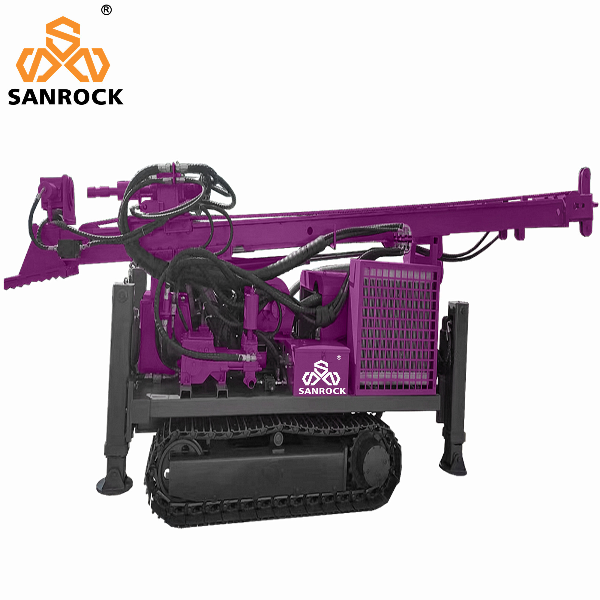 Hydraulic Core Drill Rig Geological Exploration Borehole Portable Core Drilling Rig