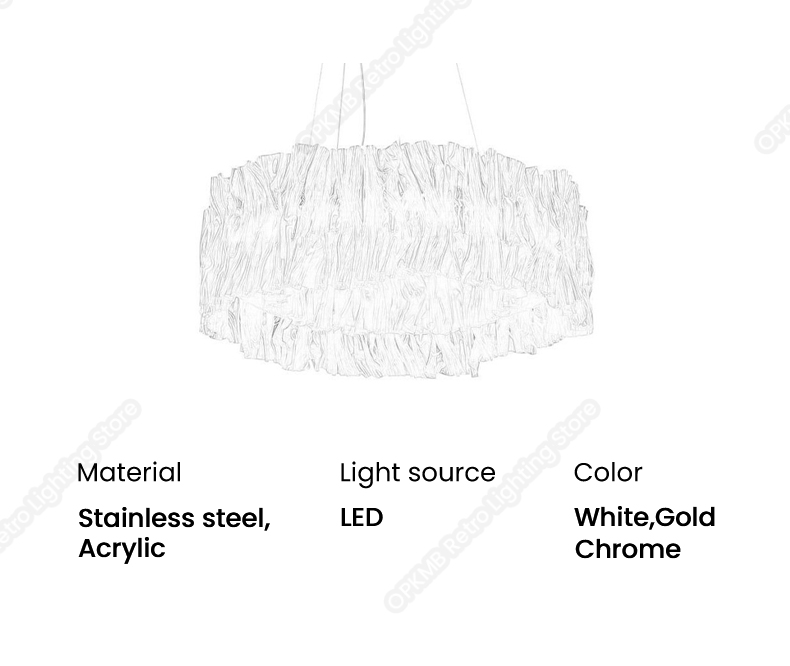 Modern Designer LED Pendant Light Nordic Circle Pendant Lamp(WH-MI-446)
