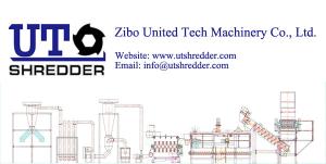 China Plastic film recycling - scrap plastic film recylcing line - manufacture: Zibo United Tech Machinery Co., Ltd. wholesale