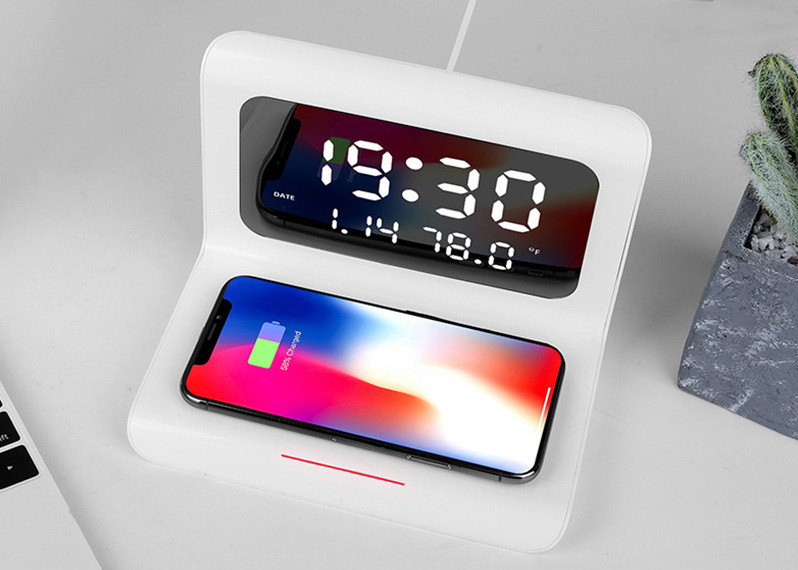1.3inch LED Display Custom Wireless Charger