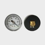 Plastic Case Vacuum Pressure Gauge Center Back Mount 50mm